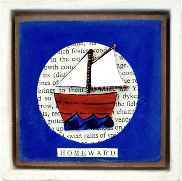 - a , Mixed Media Sculpture by Catherine Hoskin, measuring 9 x 9 cm (H x W) £40